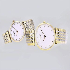Longines La Grande Classique L4.241.0.80.6 34x24mm Gold Stainless Steel Strap Watch