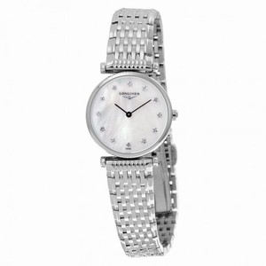 Longines La Grande Classique White Mother Of Pearl Dial Ladies Watch L4.709.4.87.6