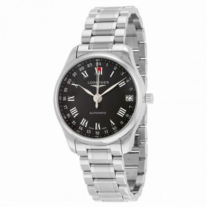 Longines Master Collection GMT Automatic Black Dial Stainless Steel Men's Watch L2.718.4.50.6