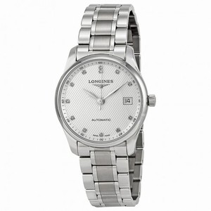 Longines Master Collection Silver Diamond Dial Stainless Steel L25184776