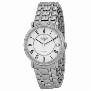 Longines Presence Automatic White Dial Stainless Steel Men's Watch L4.821.4.11.6