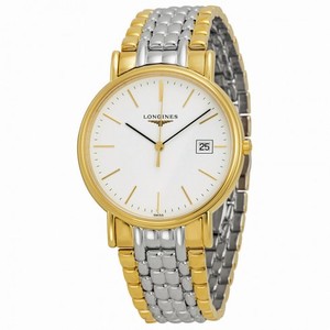 Longines Presence White Dial Stainless Steel Bracelet Men's Watch L4.790.2.12.7