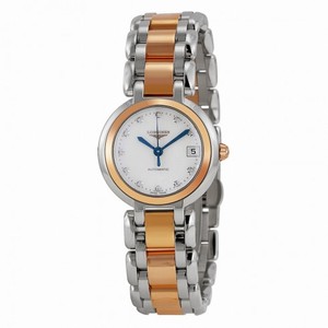 Longines PrimaLuna Automatic Diamond Mother of Pearl Dial Two-tone Ladies Watch L81115876