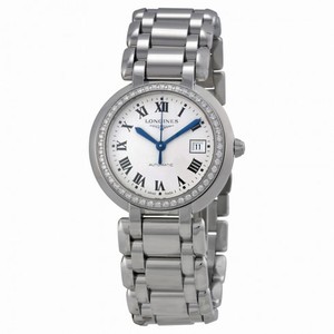 Longines PrimaLuna Automatic Silver Dial Stainless Steel Ladies Watch L8.113.0.71.6