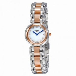 Longines Primaluna Mother Of Pearl Dial Two-tone Stainless Steel Ladies Watch L8.109.5.87.6
