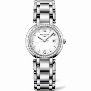 Longines Primaluna White Dial Stainless Steel Ladies Watch L81120166