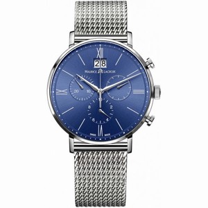 Maurice Lacroix Eliros Blue Dial Chronograph Men's Watch EL1088-SS002-410