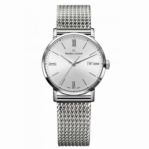 Maurice Lacroix Eliros Date Silver Dial Ladies Stainless Steel Watch EL1084-SS002-113