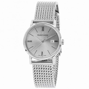 Maurice Lacroix Eliros Date Silver Dial Stainless Steel Ladies Watch EL1084-SS002-110
