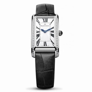 Maurice Lacroix Fiaba Rectangular Silver Guilloch�� Dial Ladies Watch  ML-FA2164-SD531-118