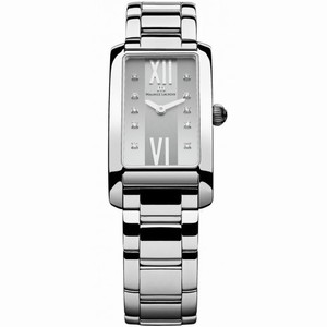 Maurice Lacroix Fiaba Silver Dial Polished Stainless Steel Ladies Quartz Watch FA2164-SS002-150