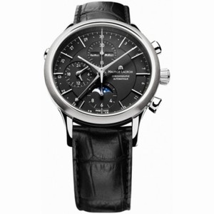 Maurice Lacroix Les Classique Black Dial Automatic Men's Watch LC6078-SS001-33E