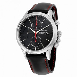 Maurice Lacroix Les Classiques Automatic Chronograph Black Dial Men's Watch LC6058-SS001-332