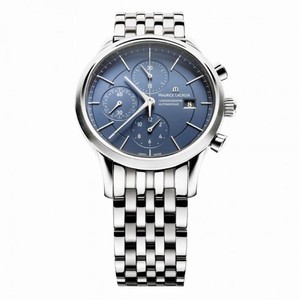 Maurice Lacroix Les Classiques Blue Dial Chronograph Men's Watch LC6058-SS002-430