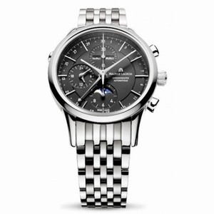 Maurice Lacroix Les Classiques  Chronograph Black Dial Men's Watch ML-LC6078-YS101-13E