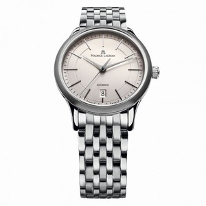 Maurice Lacroix Les Classiques Date Gents Automatique Silver Dial Stainless Steel Automatic Men's Watch LC6017-SS002-130