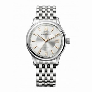 Maurice Lacroix Les Classiques Date Silver Dial Automatic Men's Stainless Steel Watch LC6027-SS002-136