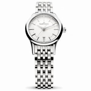 Maurice Lacroix Les Classiques Date Silver Dial Ladies Watch ML-LC1113-SS002-130