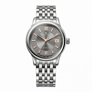 Maurice Lacroix Les Classiques Grey Dial Automatic Men's Stainless Steel Watch LC6027-SS002-310