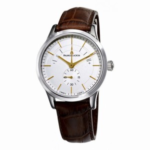 Maurice Lacroix Les Classiques Reserve de Marche Automatic Silver Dial Men's Watch LC7008-SS001-130