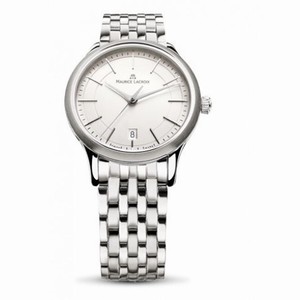 Maurice Lacroix Les Classiques Silver Dial Stainless Steel Men's Quartz Watch LC1117-SS002-130