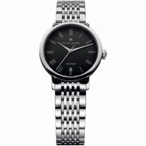 Maurice Lacroix Les Classiques Tradition Black Dial Ladies Automatic Stainless Steel Watch LC6063-SS002-310