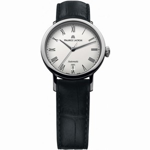 Maurice Lacroix Les Classiques Tradition White Dial Automatic Ladies Watch LC6063-SS001-110