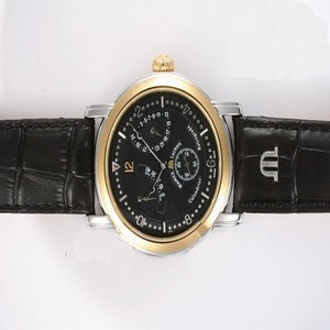 Maurice Lacroix Masterpiece Calendrier Retrograde MP7268-PG101-130 40mm Automatic Mens Watch