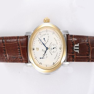 Maurice Lacroix Masterpiece Calendrier Retrograde MP7268-PG101-130 Mens Automatic Round Watch
