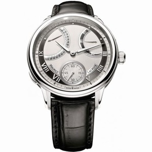 Maurice Lacroix Masterpiece Calendrier Retrograde Silver Dial Men's Watch MP7268-SS001-110