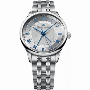Maurice Lacroix Masterpiece Cinq Aiguilles Silver Dial Men's Automatic Stainless Steel Watch MP6507-SS002-110