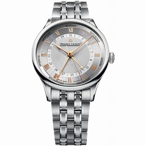 Maurice Lacroix Masterpiece Cinq Aiguilles Silver Dial Men's Watch MP6507-SS002-111