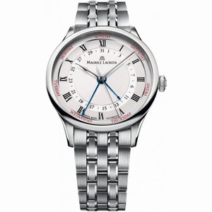 Maurice Lacroix Masterpiece Cinq Aiguilles White Dial Men's Watch MP6507-SS002-112