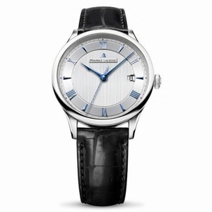 Maurice Lacroix Masterpiece Date Automatic Silver Dial Men's Watch MP6407-SS001-111