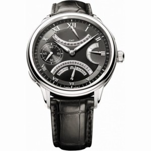 Maurice Lacroix Masterpiece Double Retrograde Black Dial Men's Watch MP7218-SS001-310