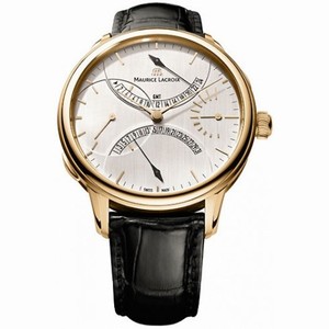 Maurice Lacroix Masterpiece Double Retrograde Silver Dial Men's Watch ML-MP7218-PG101-130