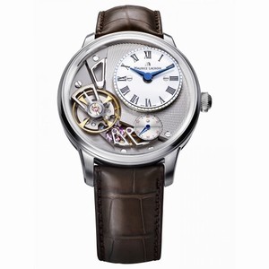 Maurice Lacroix Masterpiece Gravity White Dial Men's Watch MP6118-SS001-110