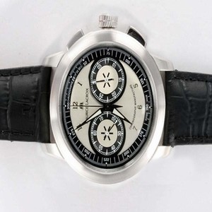 Maurice Lacroix Masterpiece Le Chronographe MP7128-SS001-320 45mm White Dial Manual Winding Watch