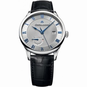 Maurice Lacroix Masterpiece Reserve de Marche Silver Dial Automatic Men's Watch MP6807-SS001-110
