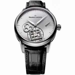 Maurice Lacroix Masterpiece Roue Carree Rhodium Dial Men's Watch MP7158-SS001-901