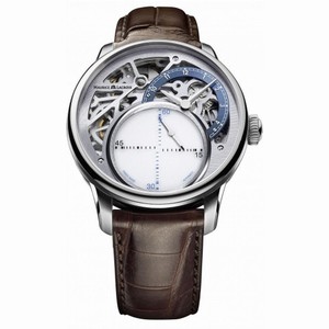 Maurice Lacroix Masterpiece Seconde Mysterieuse Skeleton Dial Automatic Men's Watch MP6558-SS001-094