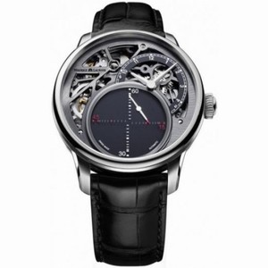 Maurice Lacroix Masterpiece Seconde Mysterieuse Skeleton Dial Automatic Men's Watch MP6558-SS001-095