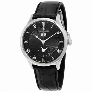 Maurice Lacroix Masterpiece Tradition Black Dial Automatic Men's Watch MP6707-SS001-310