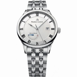 Maurice Lacroix Masterpiece White Dial Stainless Steel Men's Watch MP6807-SS002-112