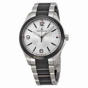 Maurice Lacroix Miros Date Silver Dial Stainless Steel Men's Watch MI1018-SS002131