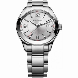 Maurice Lacroix Miros Date Silver Dial Stainless Steel Men's Watch MI1018-SS002130