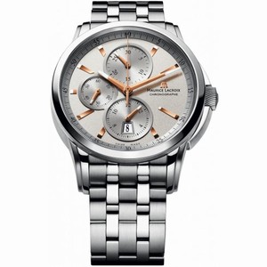 Maurice Lacroix Pontos Automatic Silver Dial Men's Watch PT6188-SS002-131