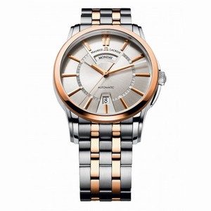 Maurice Lacroix Pontos Day & Date Silver Dial Automatic Men's Watch PT6158-PS103-13E