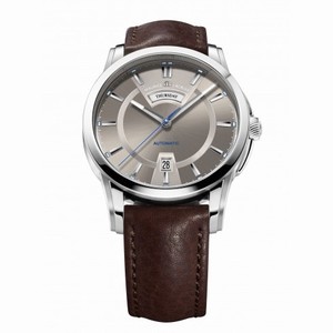 Maurice Lacroix Pontos Day & Date Silver Dial Automatic Men's Watch PT6158-SS001-73E