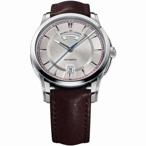 Maurice Lacroix Pontos Day/Date Retro Silver Dial Men's Watch PT6158-SS001-131
